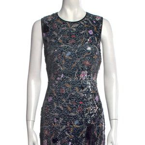 Rachel Comey Dress in Black with Sequin Flowers